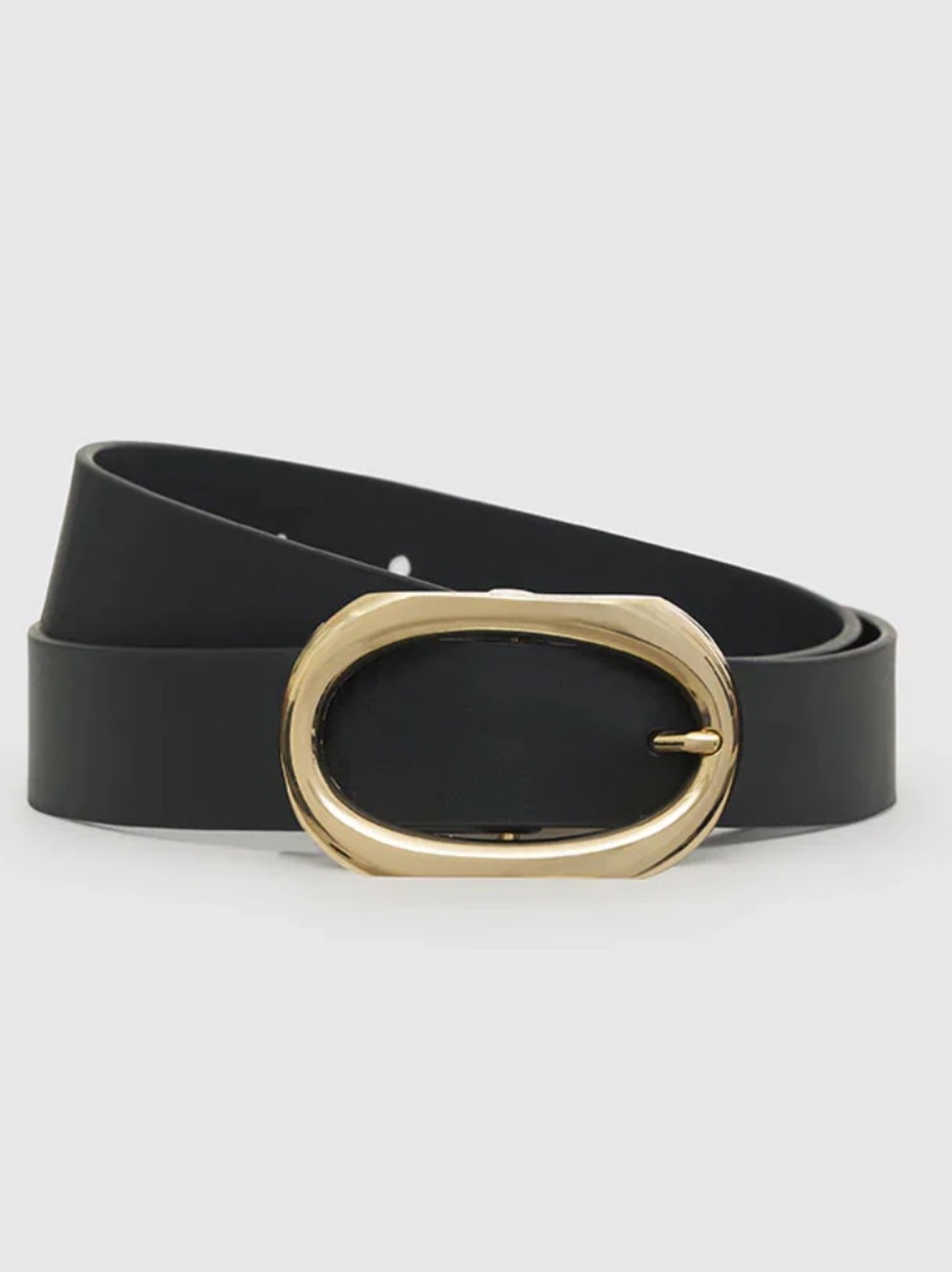 Anine Bing black leather belt